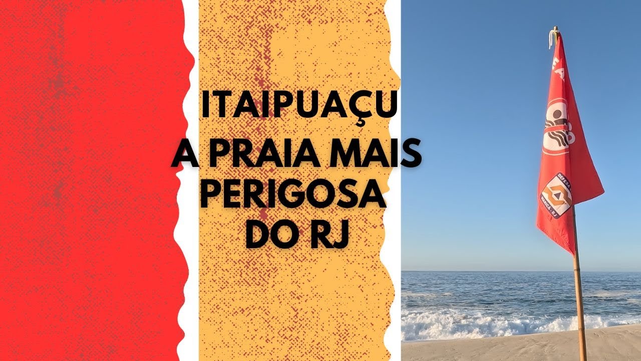 Praia de Itaipuaçu. 