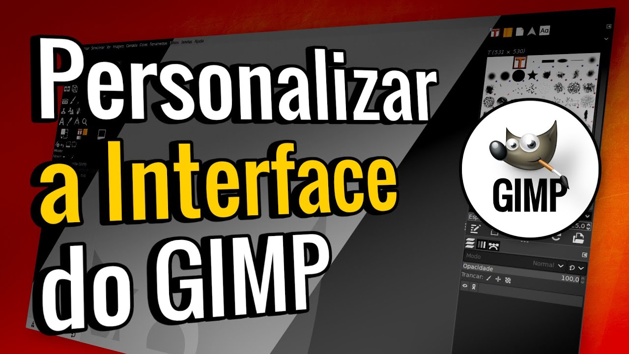 Personalizar e alterar a interface do GIMP: cores, ícones...