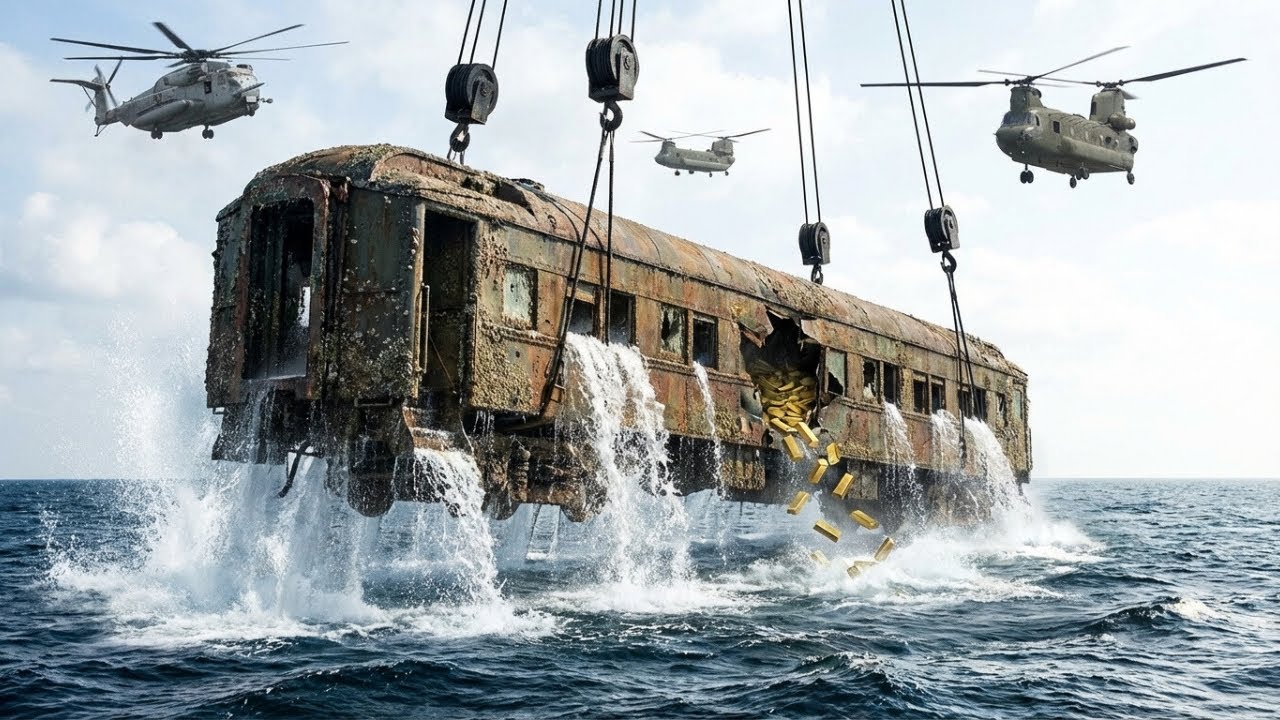 The 300-Ton Mystery: Restoring the Lost Nazi Gold Train After 80 Years