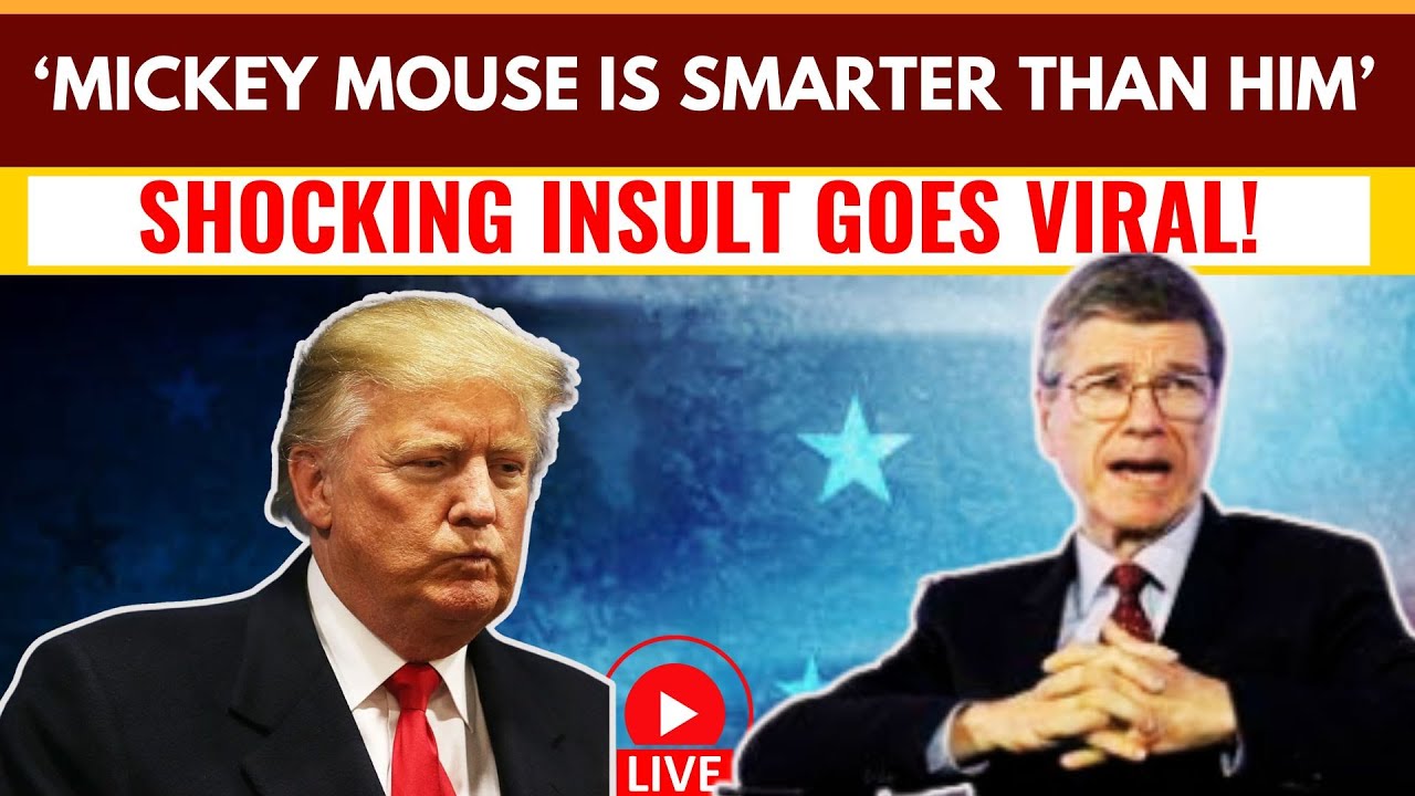 LIVE: Jeffrey Sachs Calls Out Trump’s Trade Plan | Shocking “Mickey Mouse” Remark Trends Online