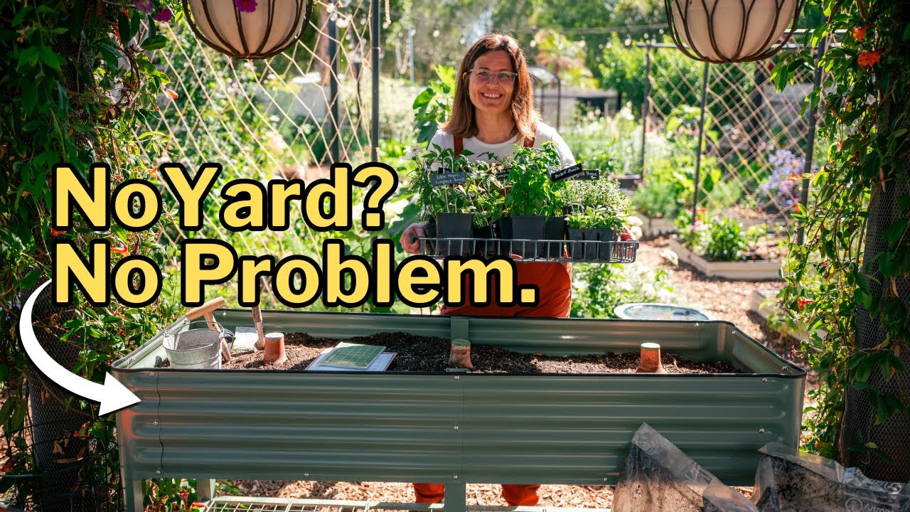 ELEVATED GARDEN BEDS: Grow More Food in Less Space&mdash;Even in the Heat