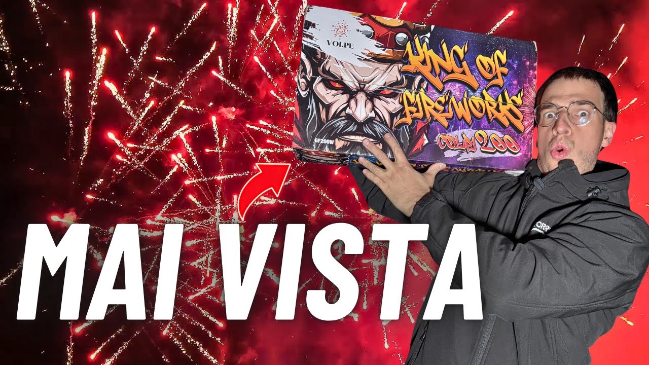 Provo il KING DEI FUOCHI D'ARTIFICIO da 200 COLPI e un'altra NOVITA 2025 veramente DEVASTANTE !