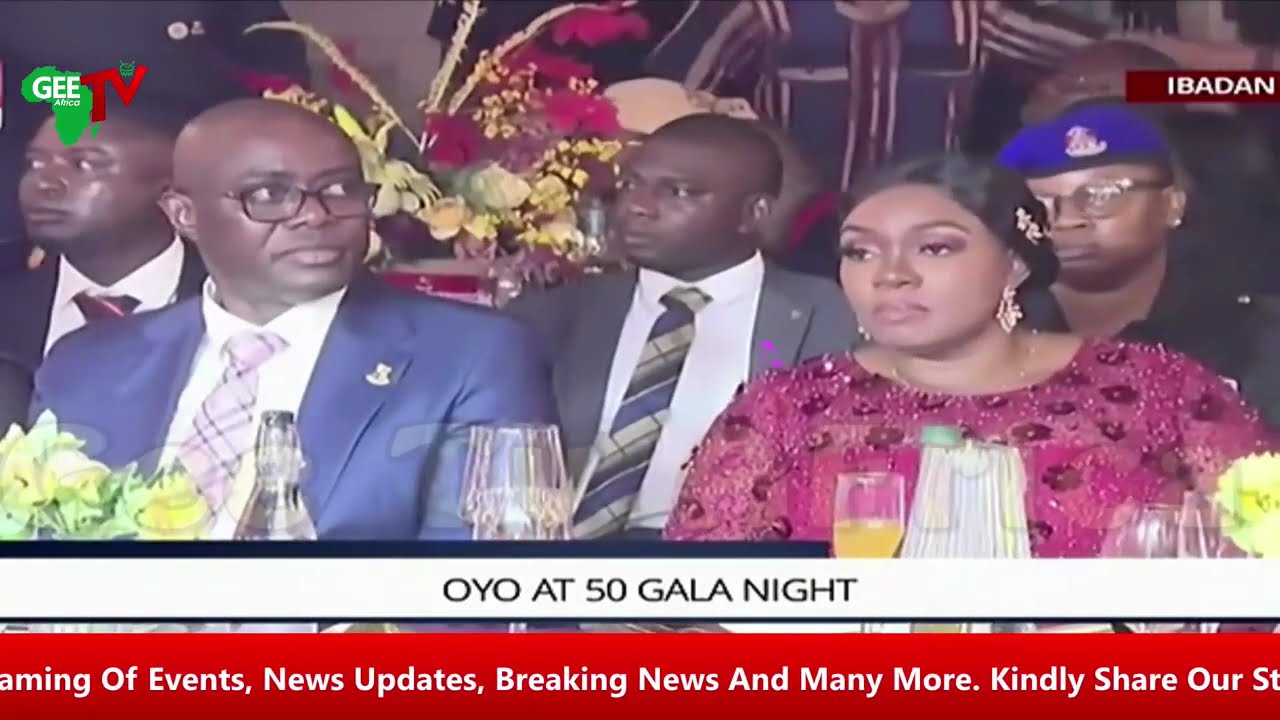 Oyo @ 50 Gov Makinde Presents Award To Those That Made Impart In The State As They Celebrate 50th...