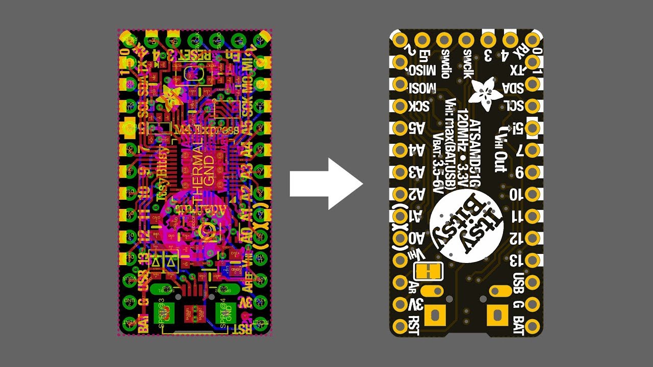 Eagle Tutorial – PCB Silkscreen Layers
