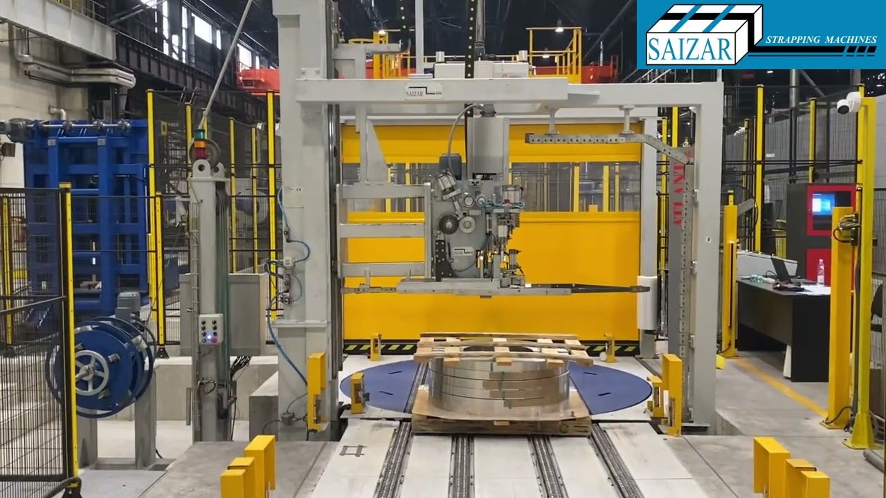 FASP-16 Automatic strapping machine for coil packs