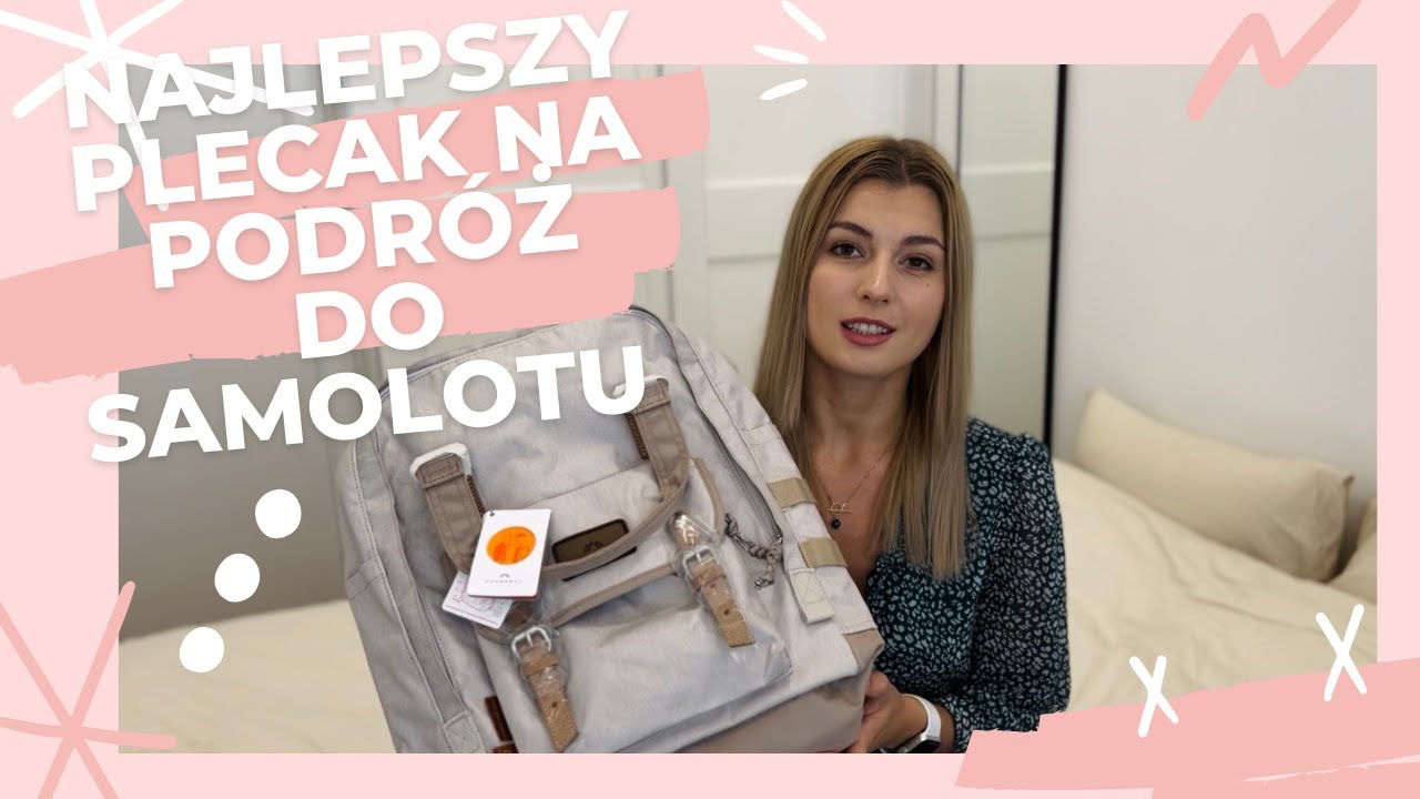 Doughnut Macaroon, czy to najlepszy plecak na podróż do samolotu?