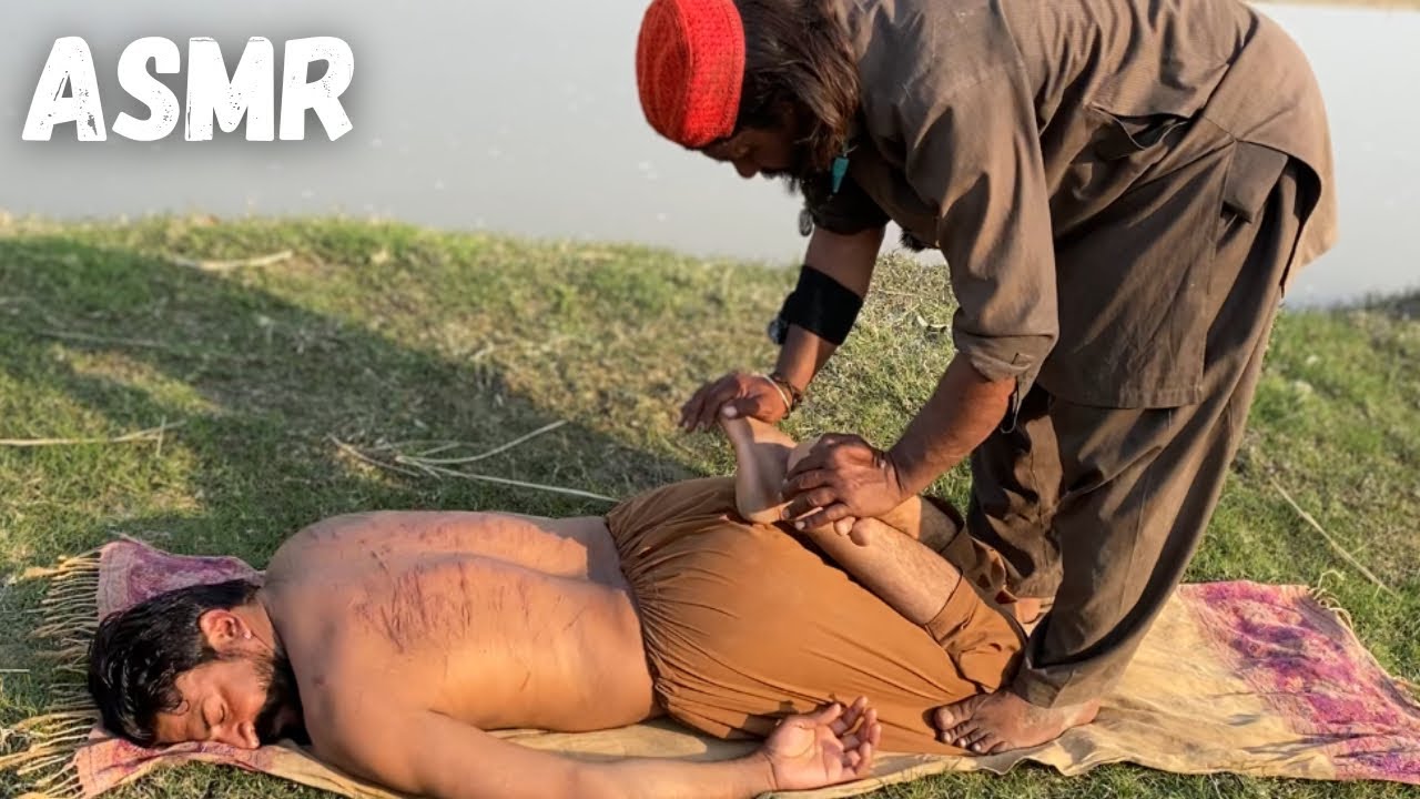 BENGALI BABA WITH MAGIC TRICKS | Asmr Head & Back Massage therapy | #asmr #massageasmr