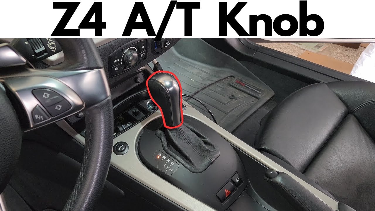 Remove Automatic Shift Knob | BMW Z4 2003-2008