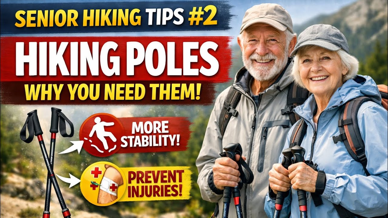 👉 Senior Hiking Tips #2 — Why Hiking Poles Matter