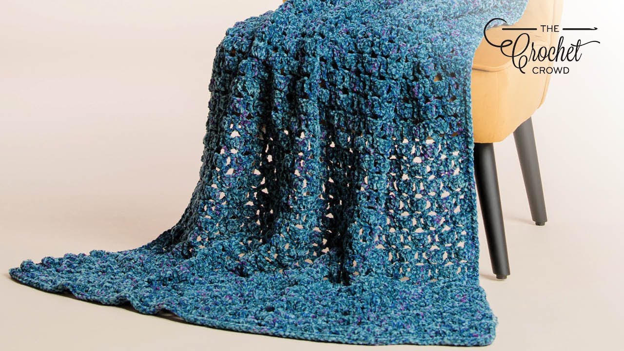 Easy Blocks Crochet Velvet Blanket | EASY | The Crochet Crowd