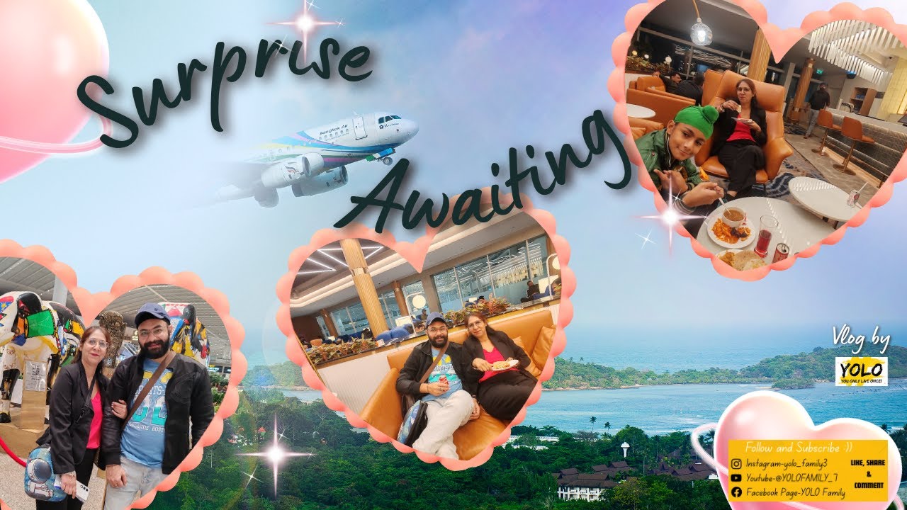 The Journey to the Surprise ✈️ | To be continued...