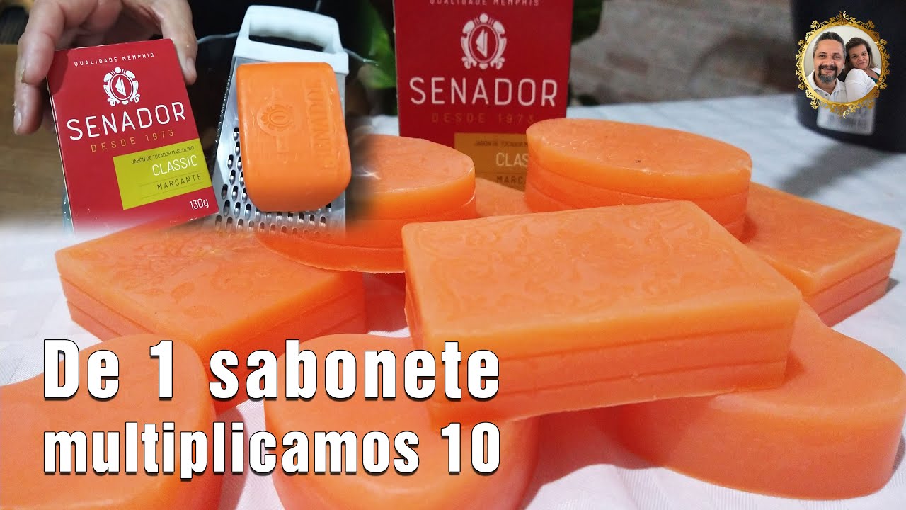 DICAS DE ECONOMIA - MULTIPLICAÇÃO DO SABONETE SENADOR - 1 = 10 SUPER DUROS E MUITO PERFUMADOS