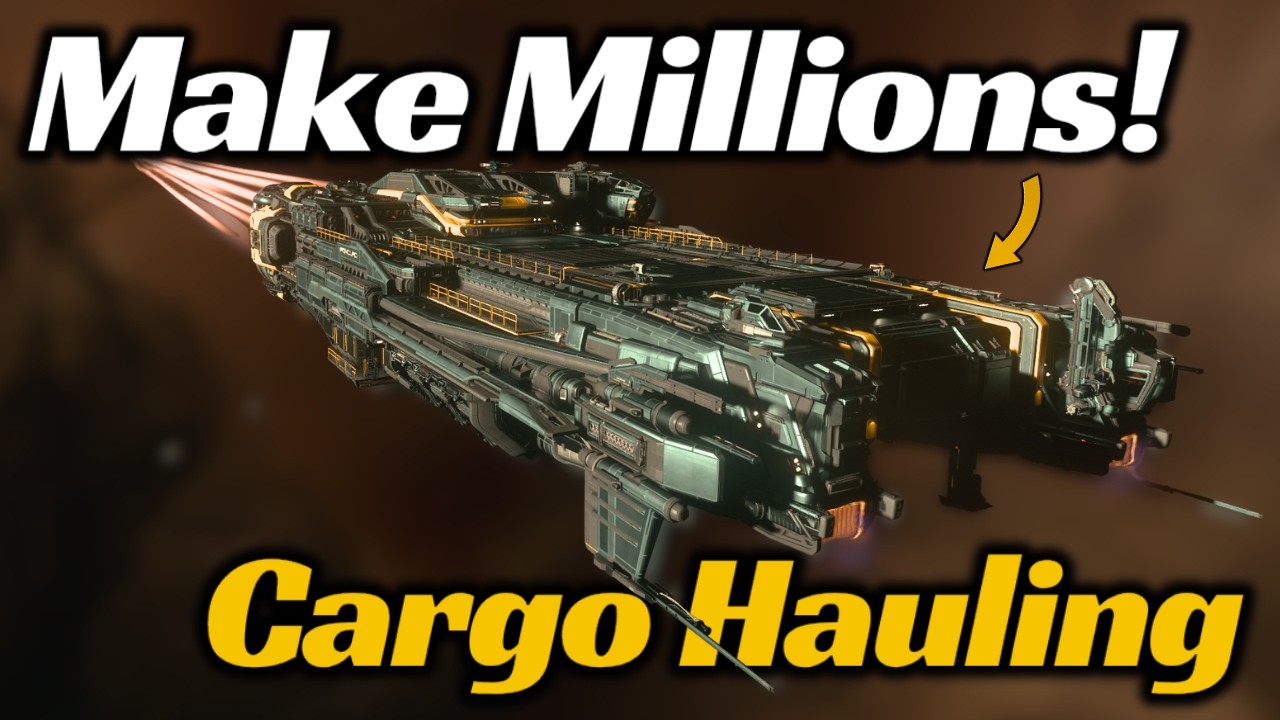 💰Big Money Cargo Hauling - Drake Ironclad: Star Citizen 4.8 How to Get Rich Hauling in Pyro - RSI