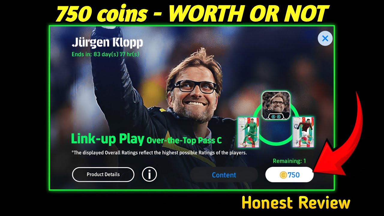 Don’t Waste 750 Coins on Klopp Before Watching This