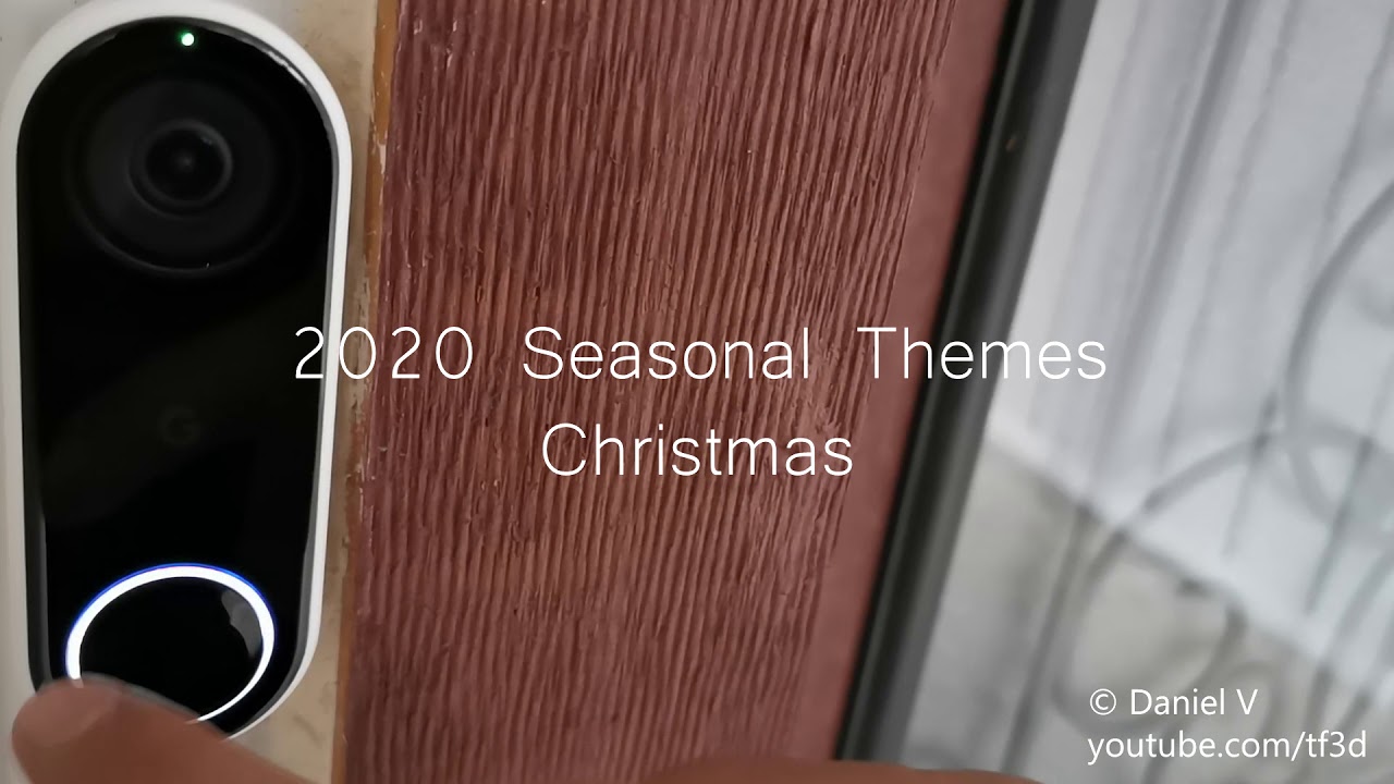 Nest Hello Doorbell Holiday & Winter Themes | Christmas, Hanukkah, New Year&rsquo;s & More