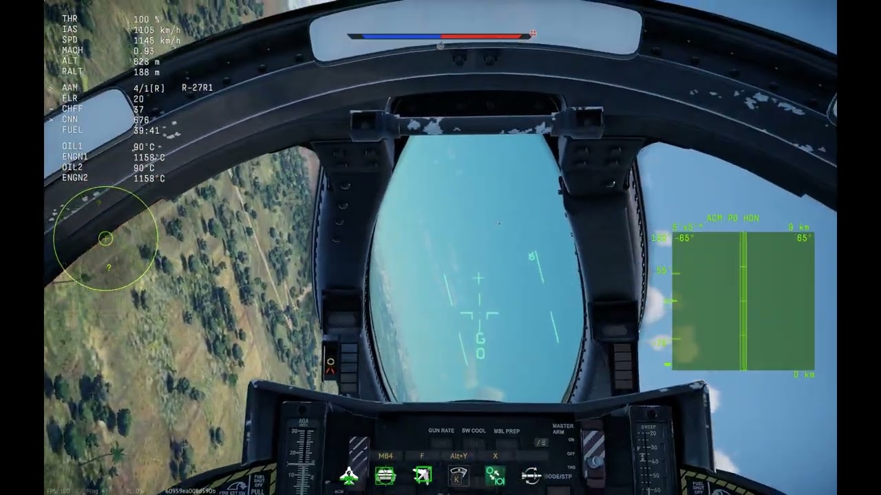 F14A IRIAF VS F2A DOGFIGHT war thunder
