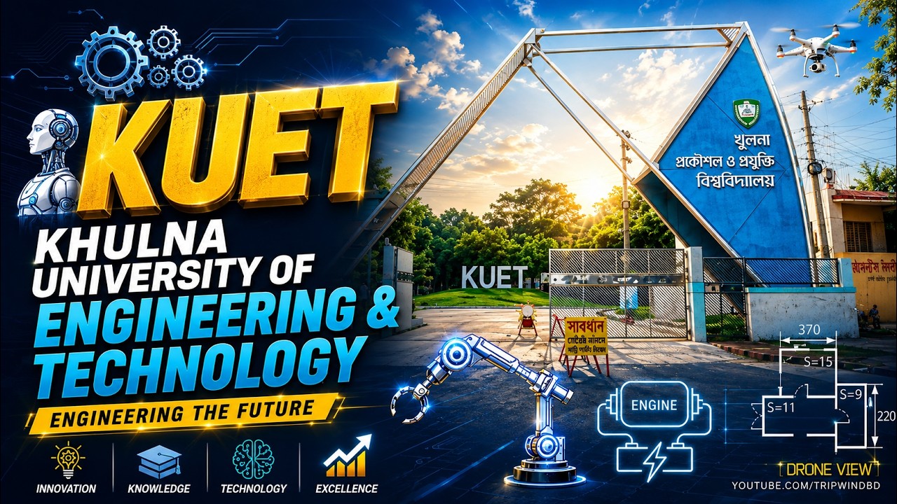Khulna University of Engineering And Technology - KUET - খুলনা প্রকৌশল ও প্রযুক্তি বিশ্ববিদ্যালয়