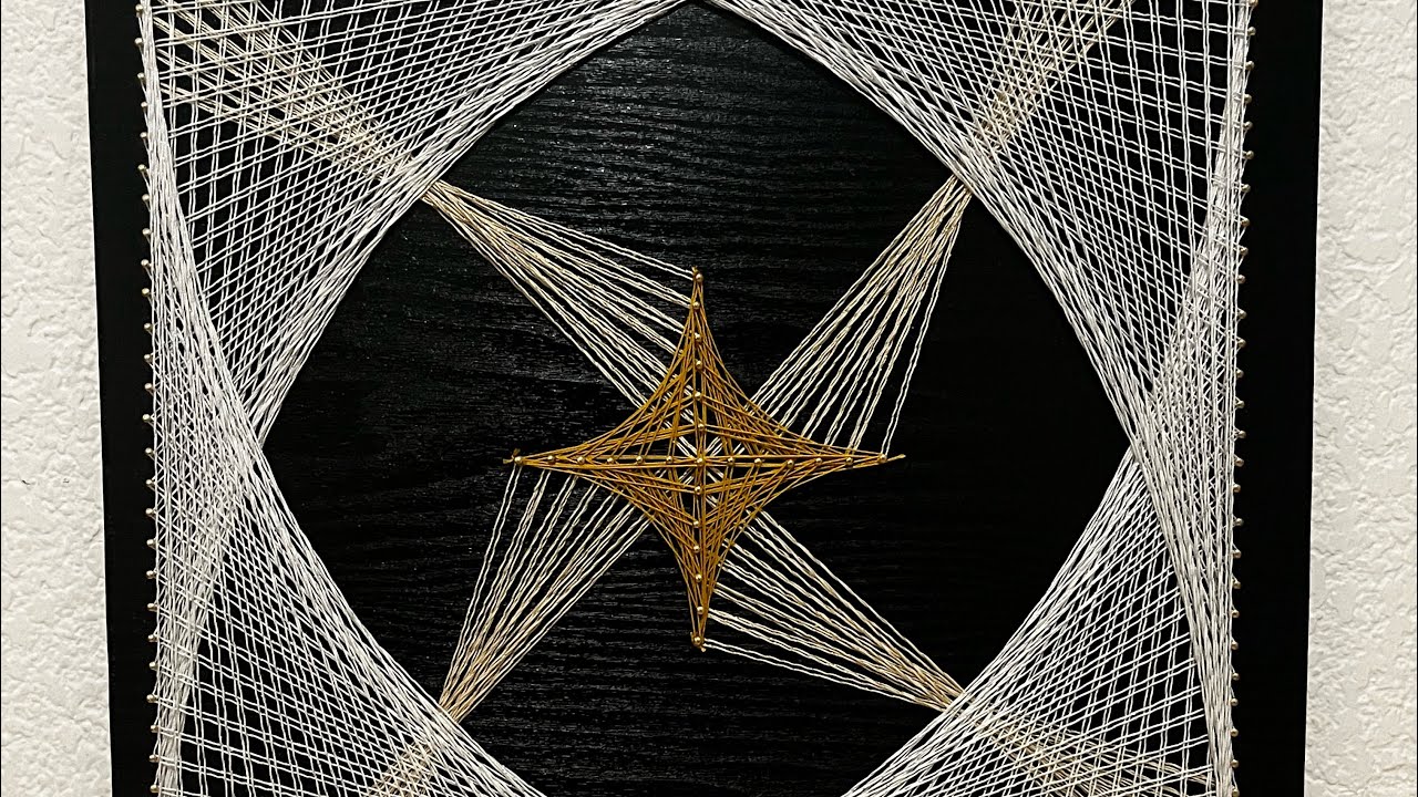 String art / Art filaire / forme géométrique