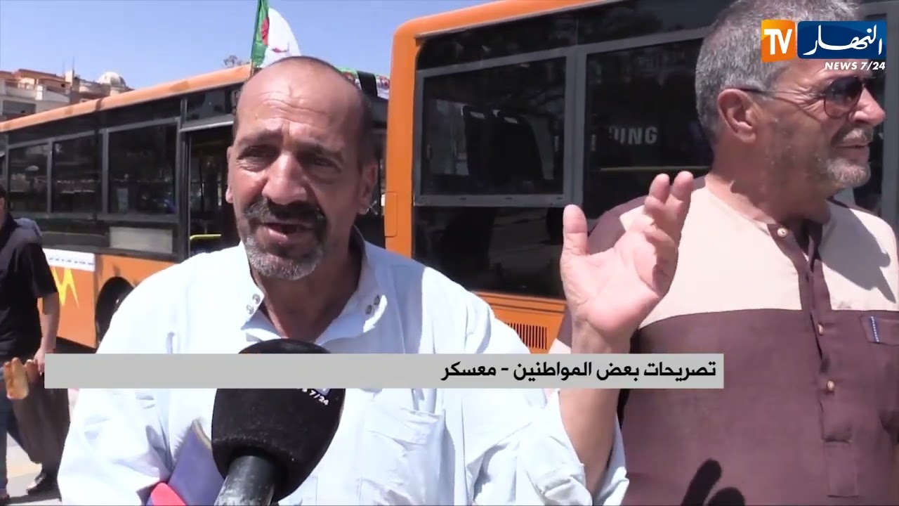 معسكر:  دخول 10 حافلات جديدة حيز الخدمة لتحسين النقل الحضري