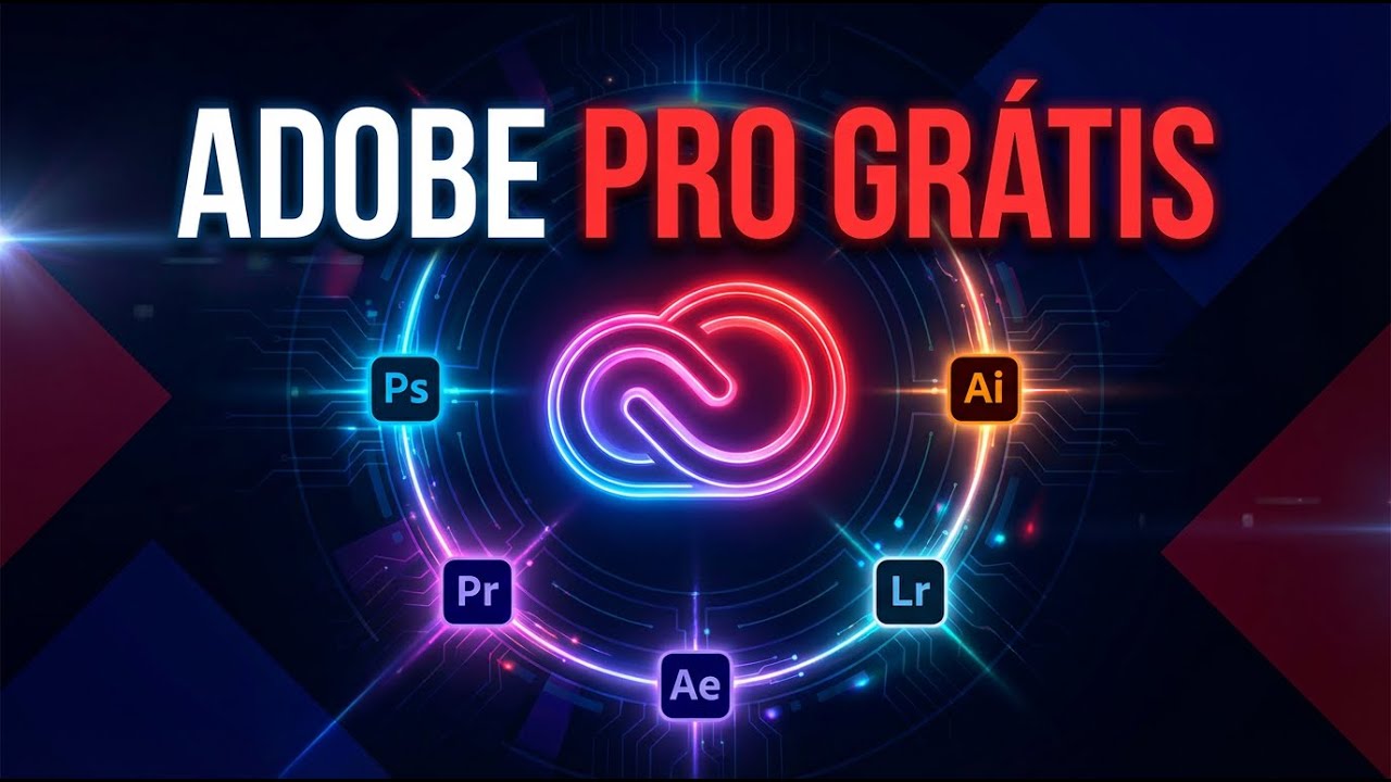 Como Baixar TODOS os Programas da Adobe GRÁTIS pelo Creative Cloud PRO (Método Oficial)