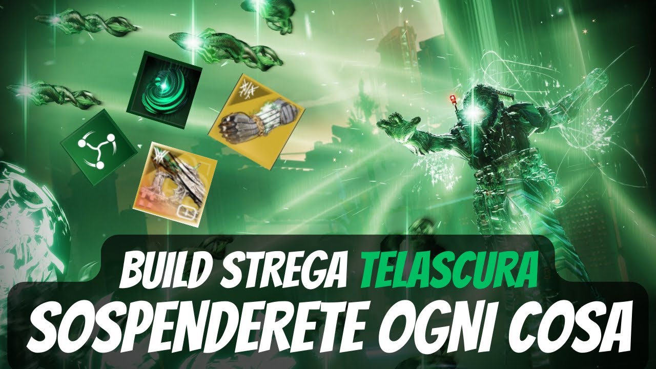 DESTINY 2 - BUILD STREGONE TELASCURA - AVVELENAMENTO E SOSPENSIONE ILLIMITATI