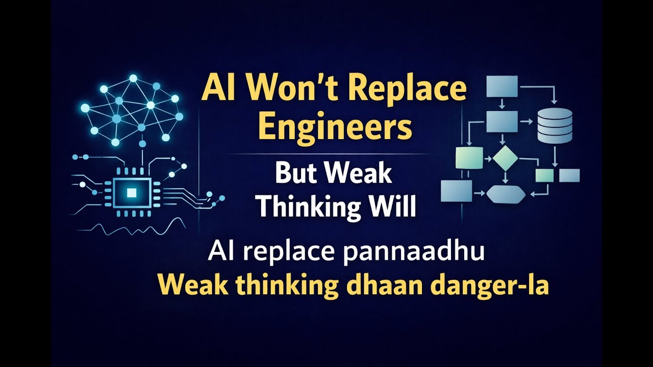 AI Won’t Replace Engineers | Weak Thinking Will (Engineering Mindset)