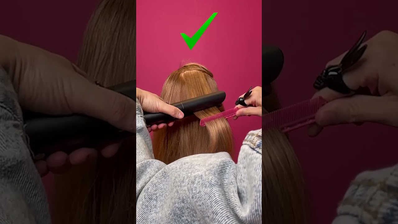 You're straightening your hair wrong!