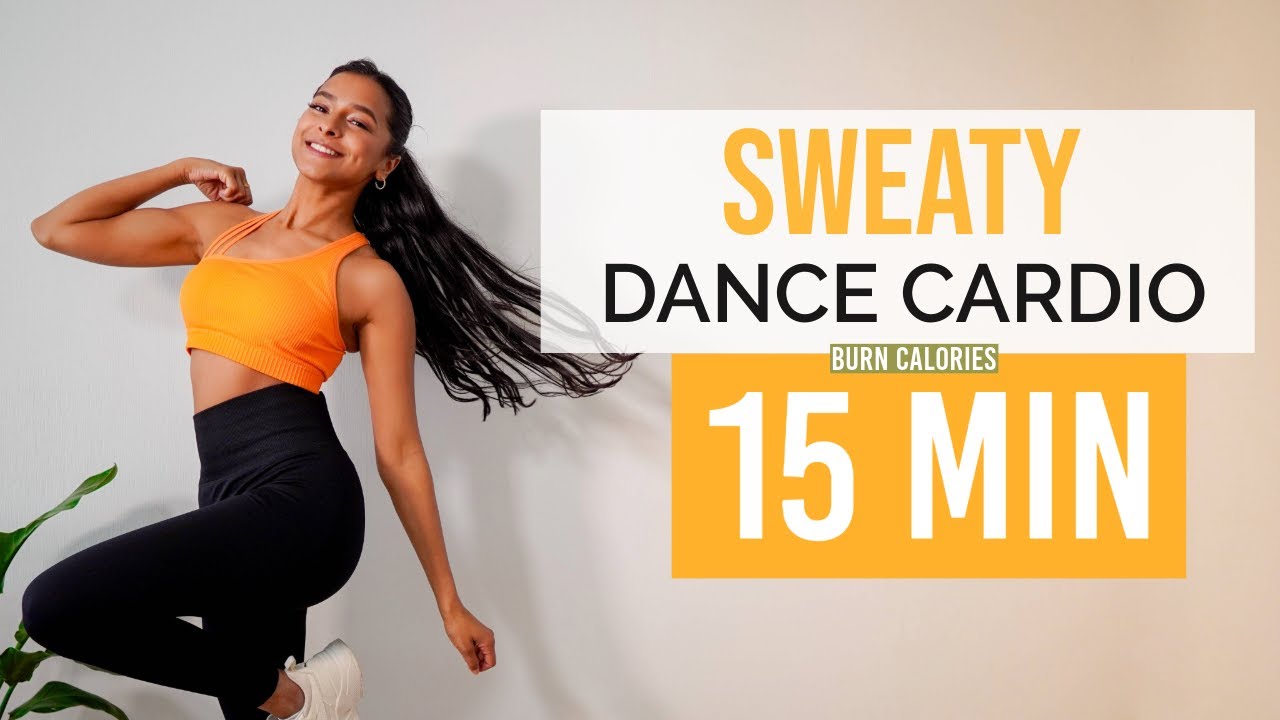 15 МИН Dance Cardio ДОМА — Сжигаем 300 Калорий (Жиросжигание + Без инвентаря) 🔥