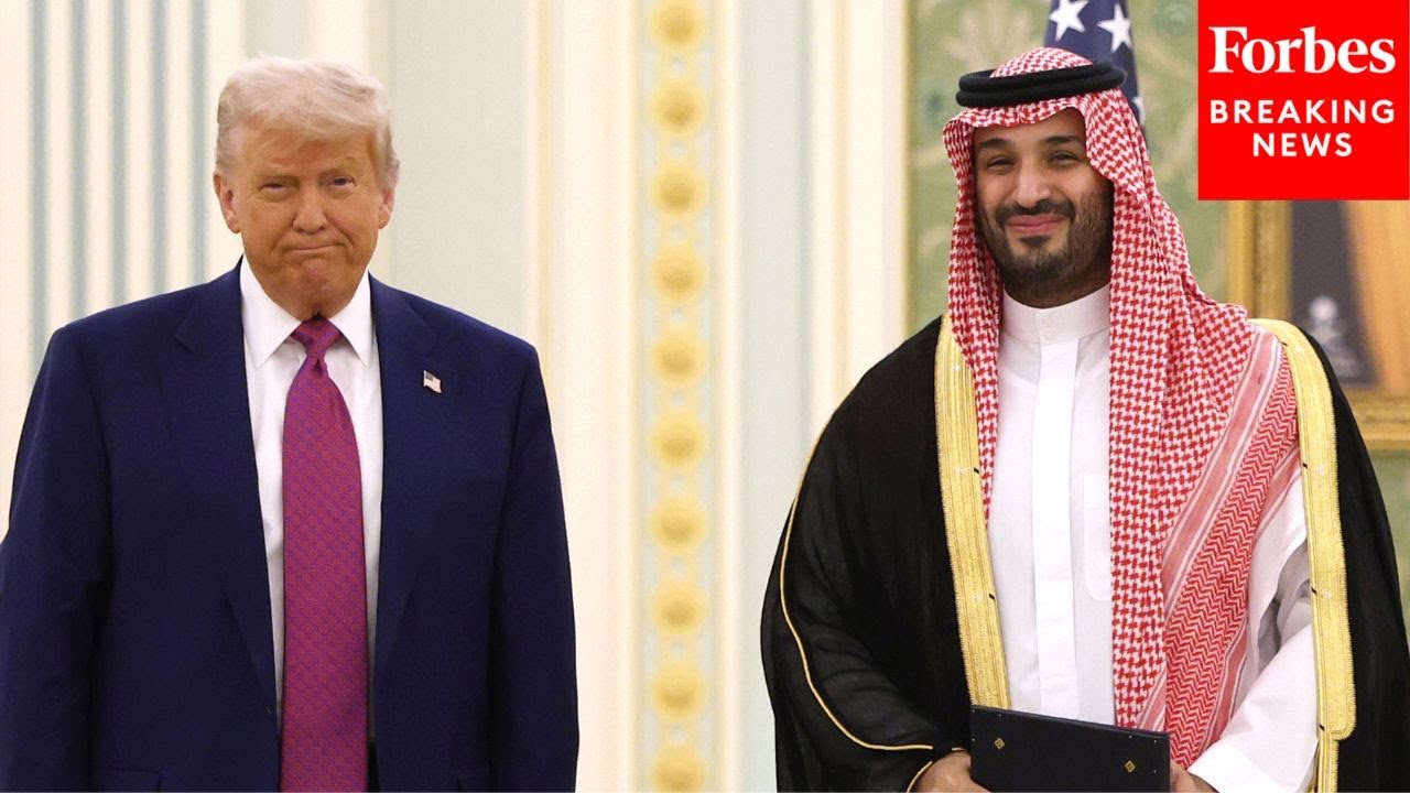 President Trump Holds U.S.-Saudi Arabia Investment Forum At The Kennedy Center