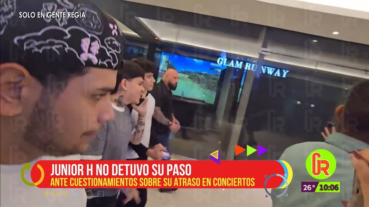 Captamos a Junior H en Monterrey y no quiso hablar con la prensa | Gente Regia