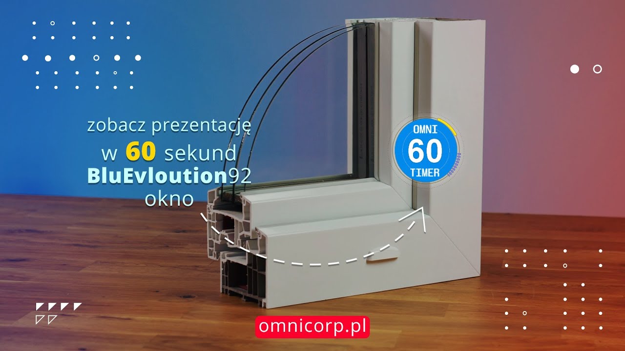 Profil Okienny PCV Salamander BluEvolution 92 - omnicorp.pl