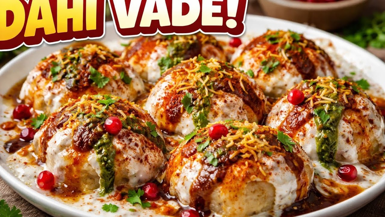 रुई जैसे नरम दही वड़े बनाने का तरीका | Dahi Vada Recipe 