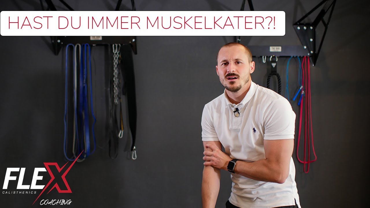 Starker Muskelkater nach jeder Einheit - kennst DU das?