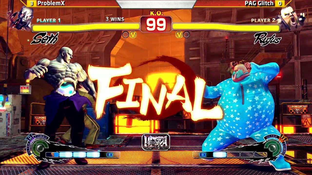 USF4 Money Match @ Defend the North - PxP KIG ProblemX vs PAG Glitch [720p/60fps]