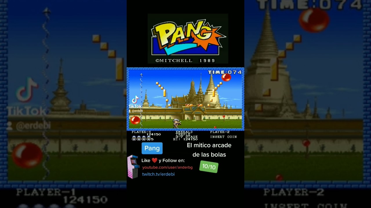 Pang #retro #arcade #gaming #videojuegos #shorts
