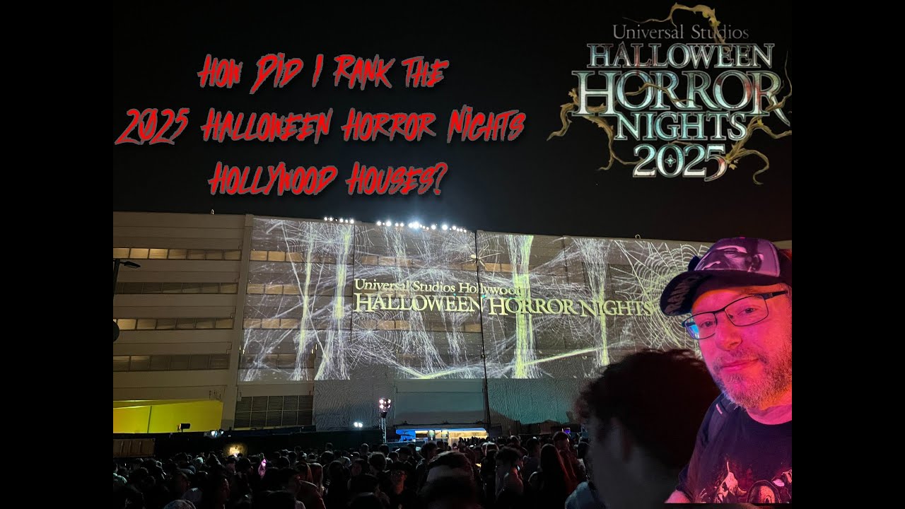 I’m Ranking the Halloween Horror Nights Hollywood 2025 Houses!