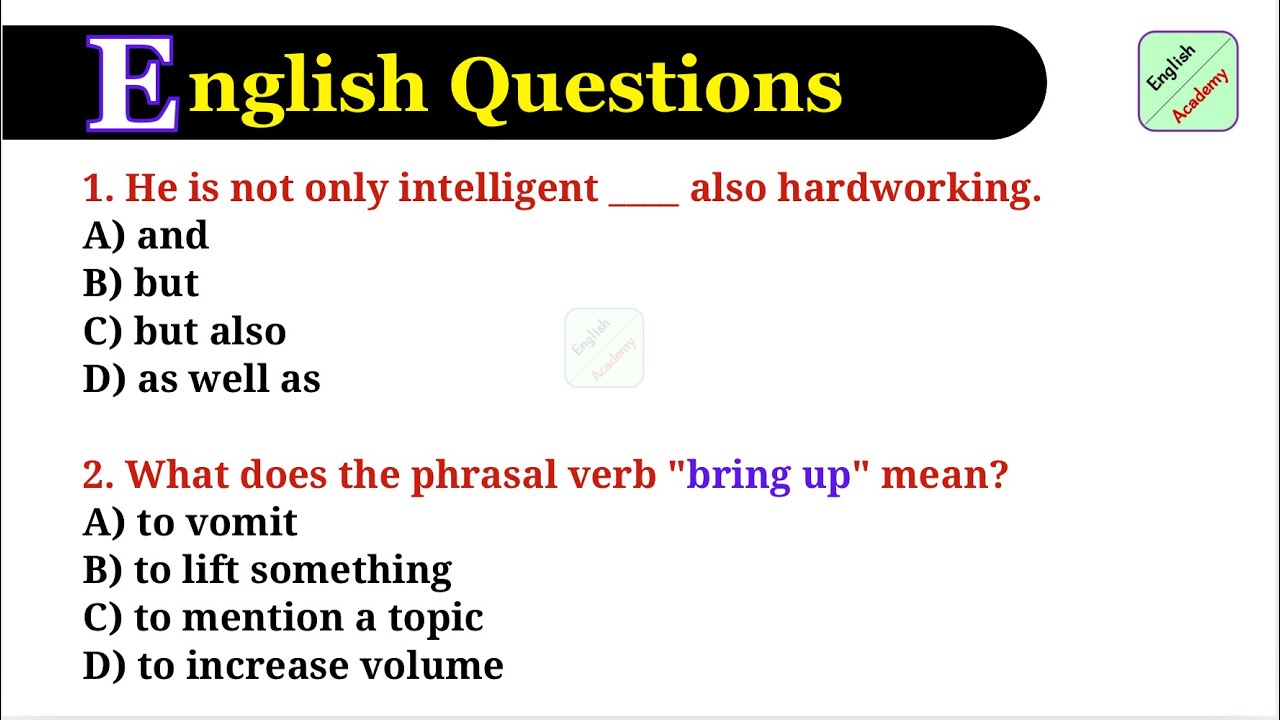 English Mix Questions set-38 for- All Exams #englishacademybydeepakkr