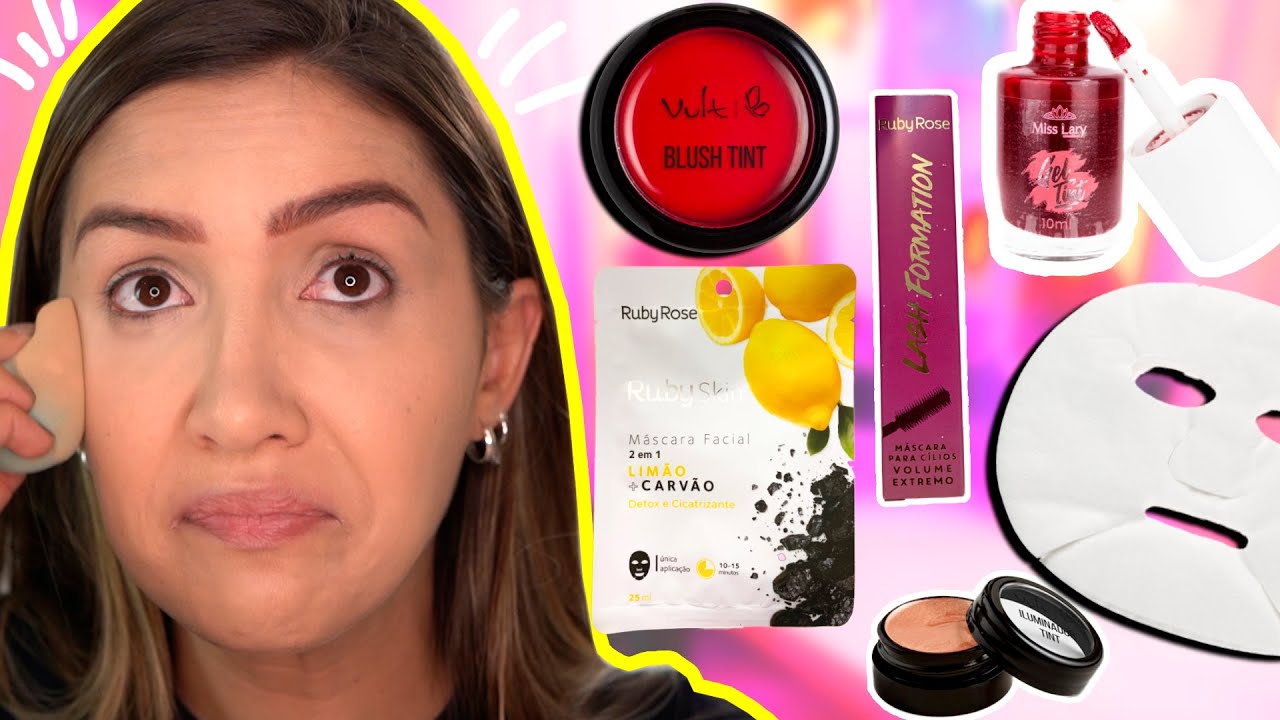 TESTANDO os MELHORES LANÇAMENTOS da BEAUTY FAIR e RECEBIDOS | RUBY ROSE, VULT e MISS LARY