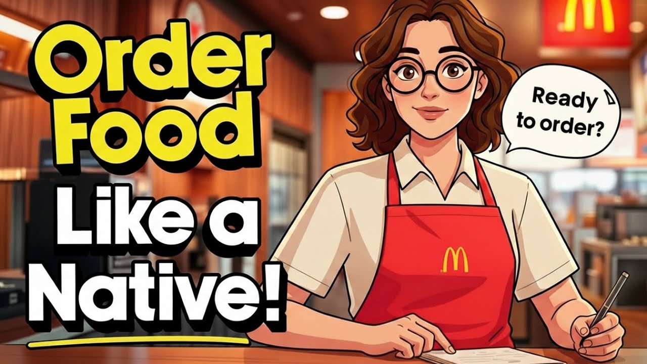 How to Order Food in English at a Restaurant | Speaking Practice