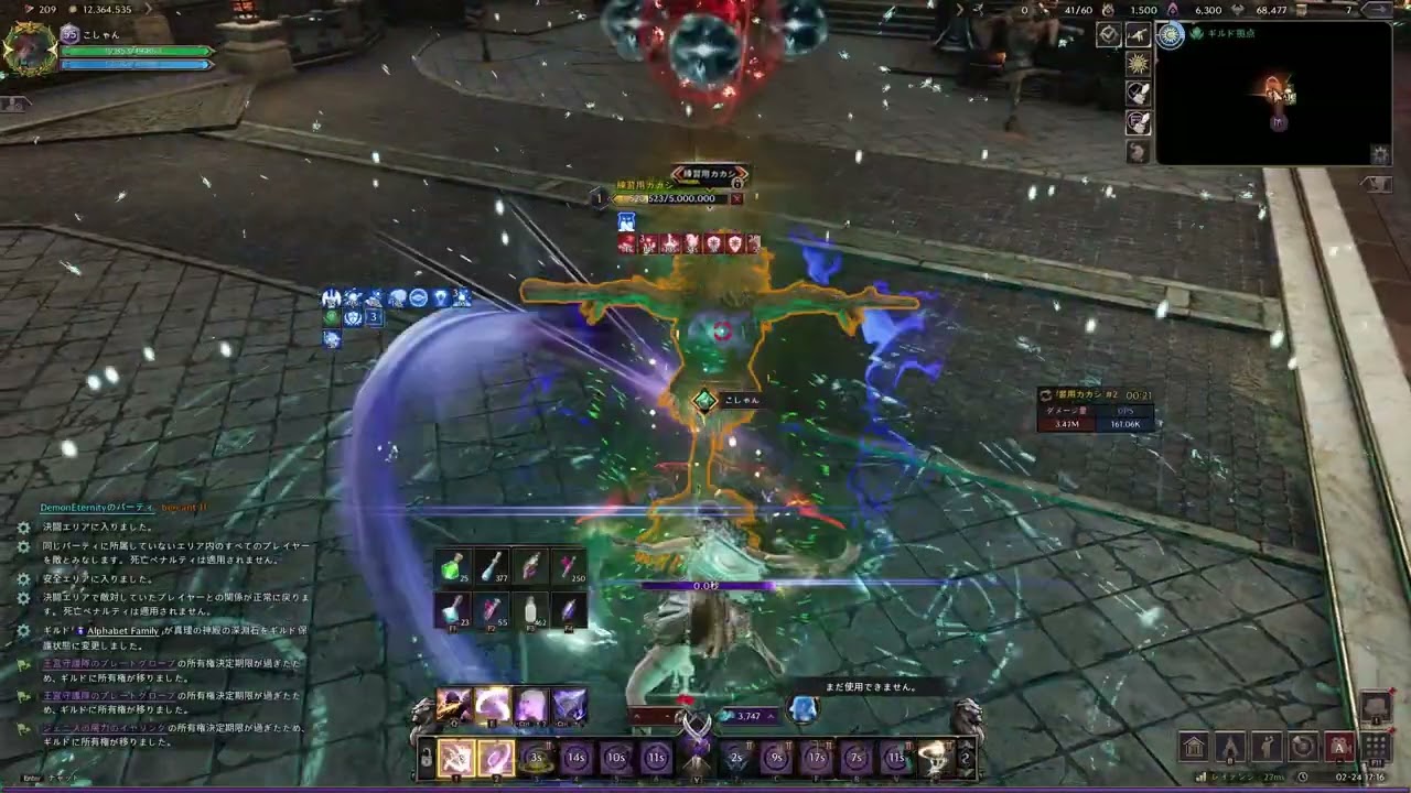 Dark blighter (Wand/Dagger) | Unbuffed 5M Dummy33sec | Throne and Liberty