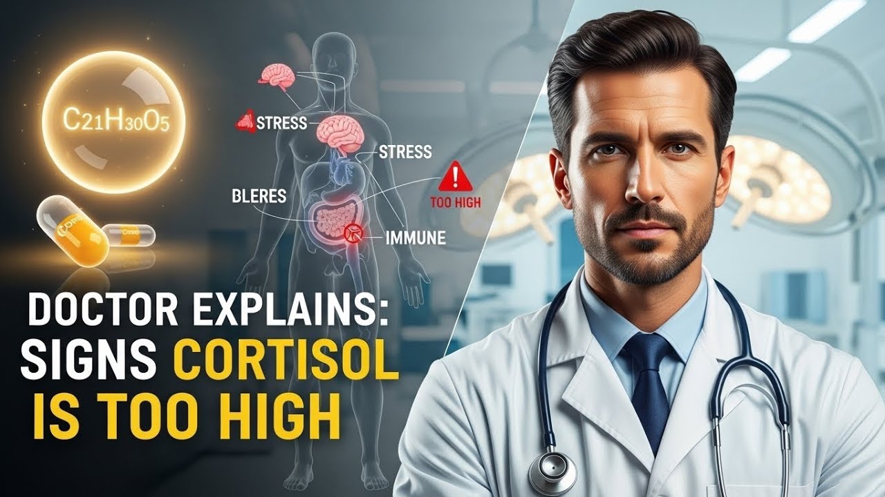 Doctor Explains Signs Your Cortisol Is Too High