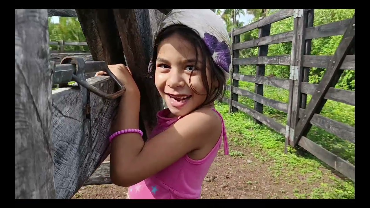 Fomos pegar acerola.