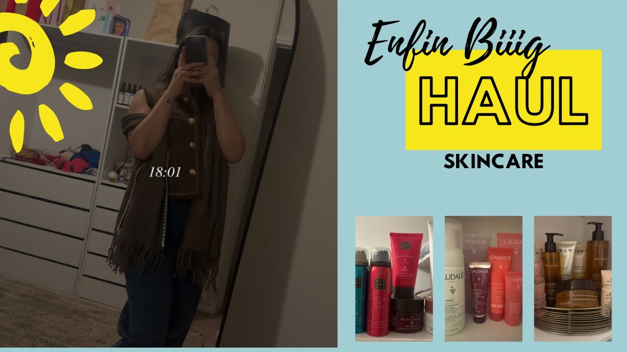 وأخيراً عارفة راسي تعطلت آسفة 🥹🌺Big Haul skincare 🍒🍓