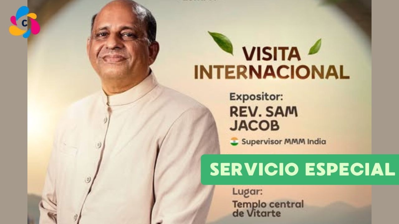 Visita Especial Rev. Sam Jacob Thomas a la iglesia del MMM Vitarte, Lima - Perú 2026