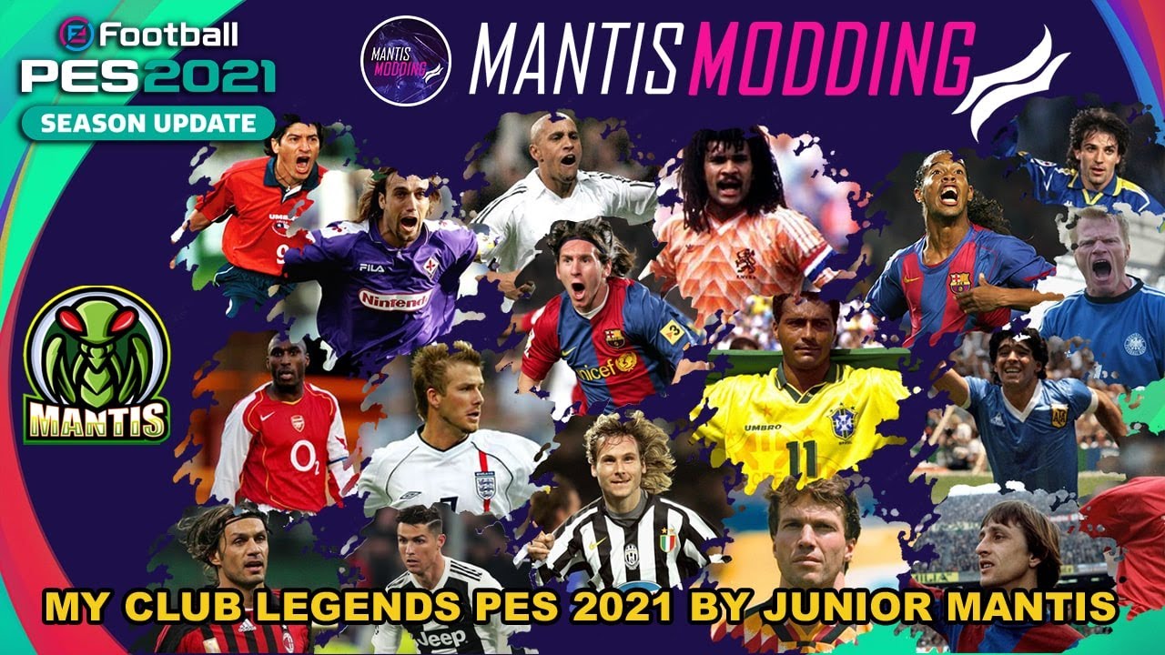 MyClub Legends Offline Mode eFootball PES 2021 PS4/PS5/PC V1 By Junior Mantis