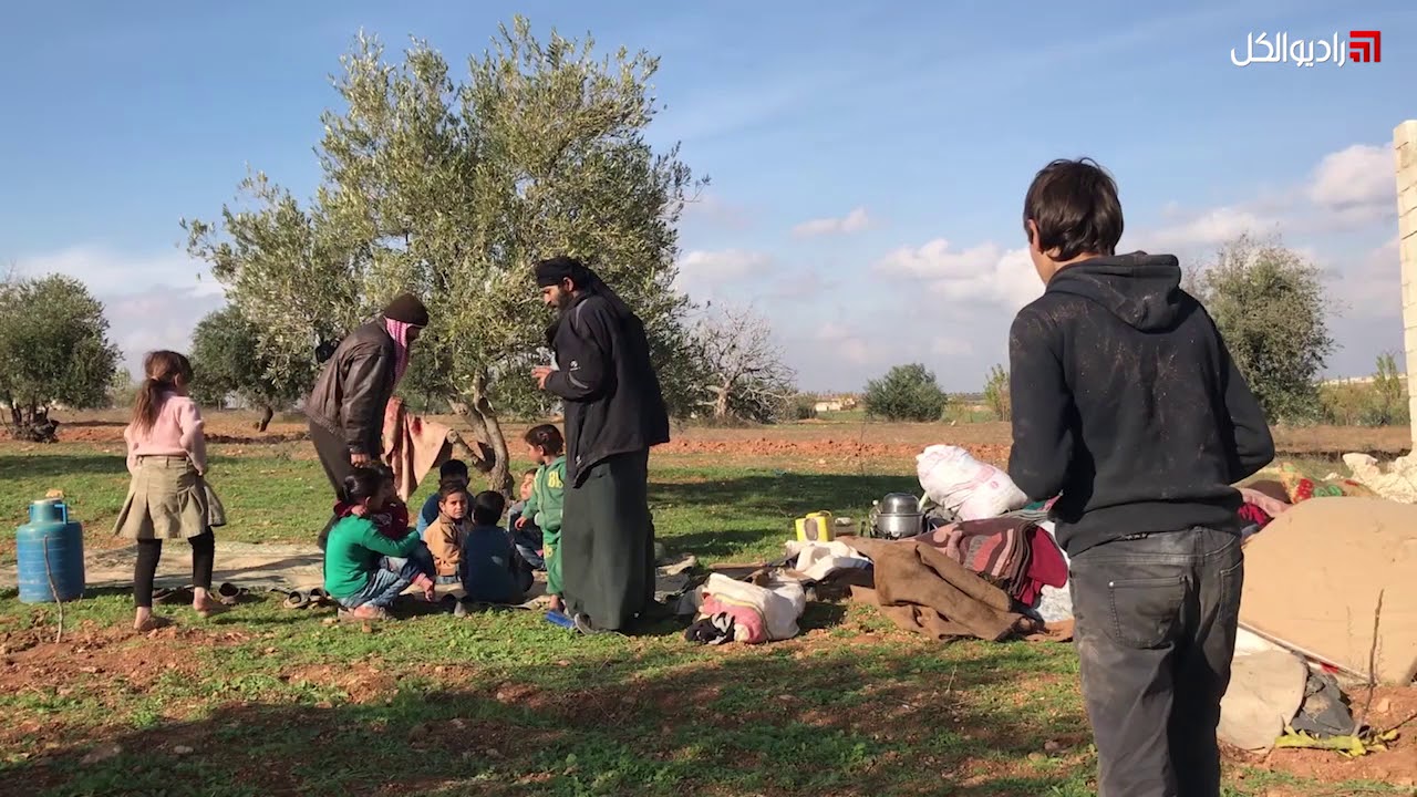 سكان التح بين ويلات القصف ومرارة النزوح في العراء