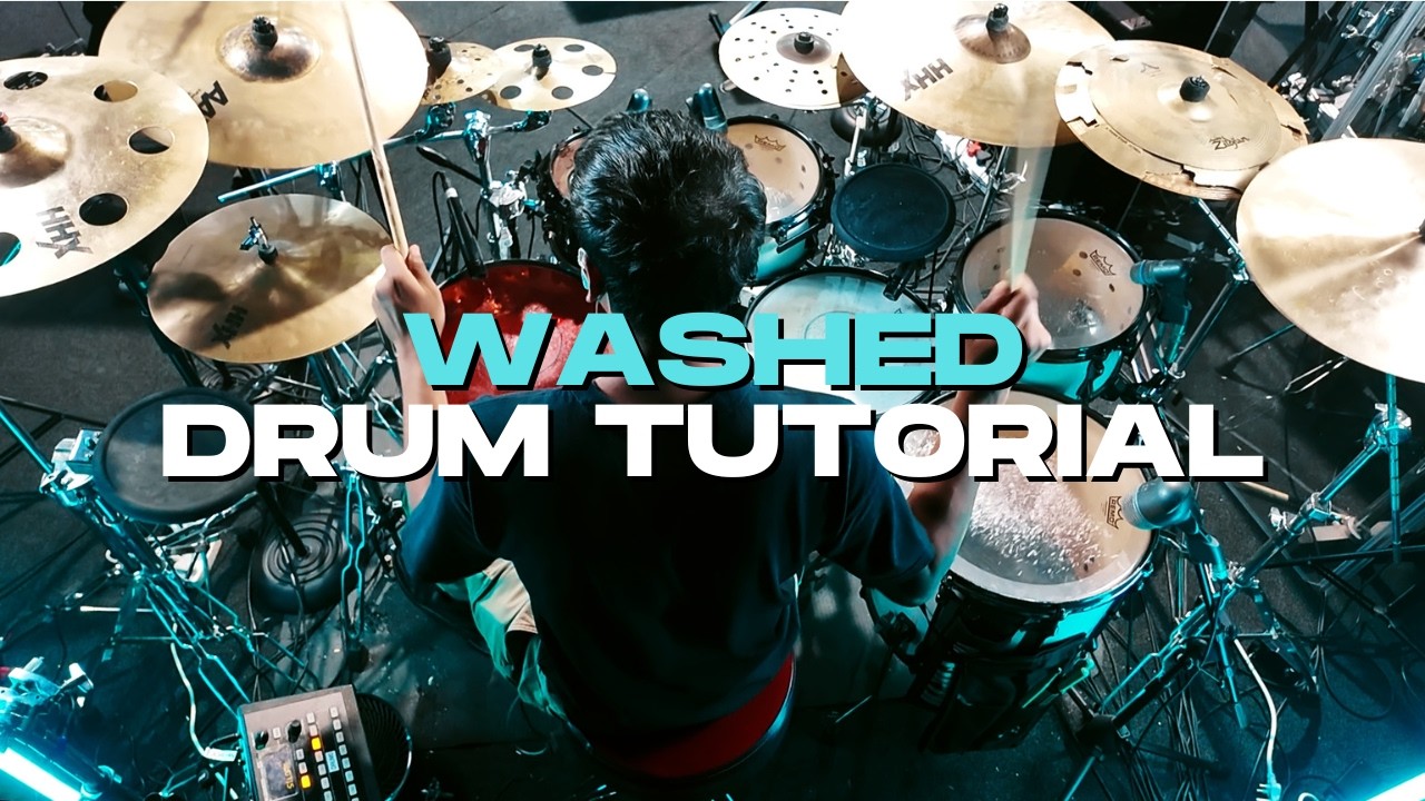 How To Play “Washed” on Drums | Elevation Rhythm Drum Tutorial