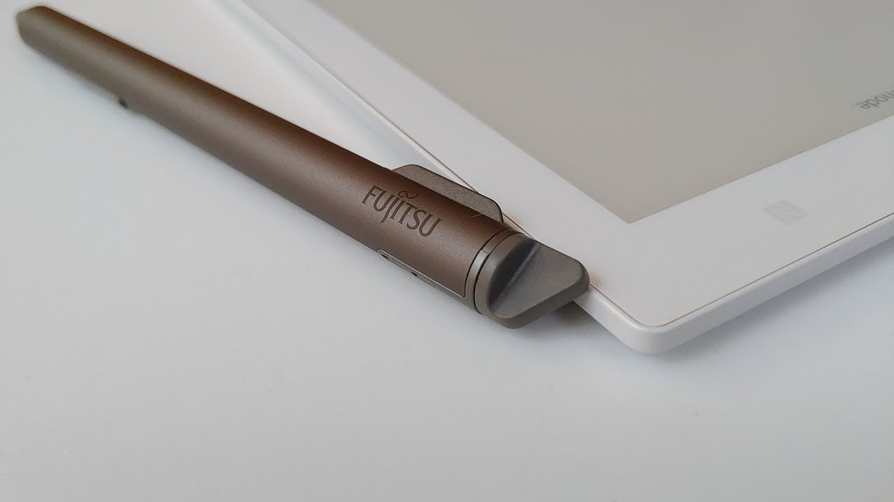Fujitsu Released Quaderno A4 Review - 13.inch E-Note