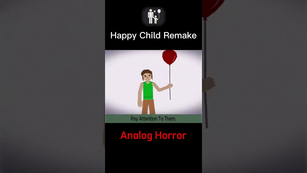 The Happy Child Remake Analog Horror  #horror #analoghorror #scary