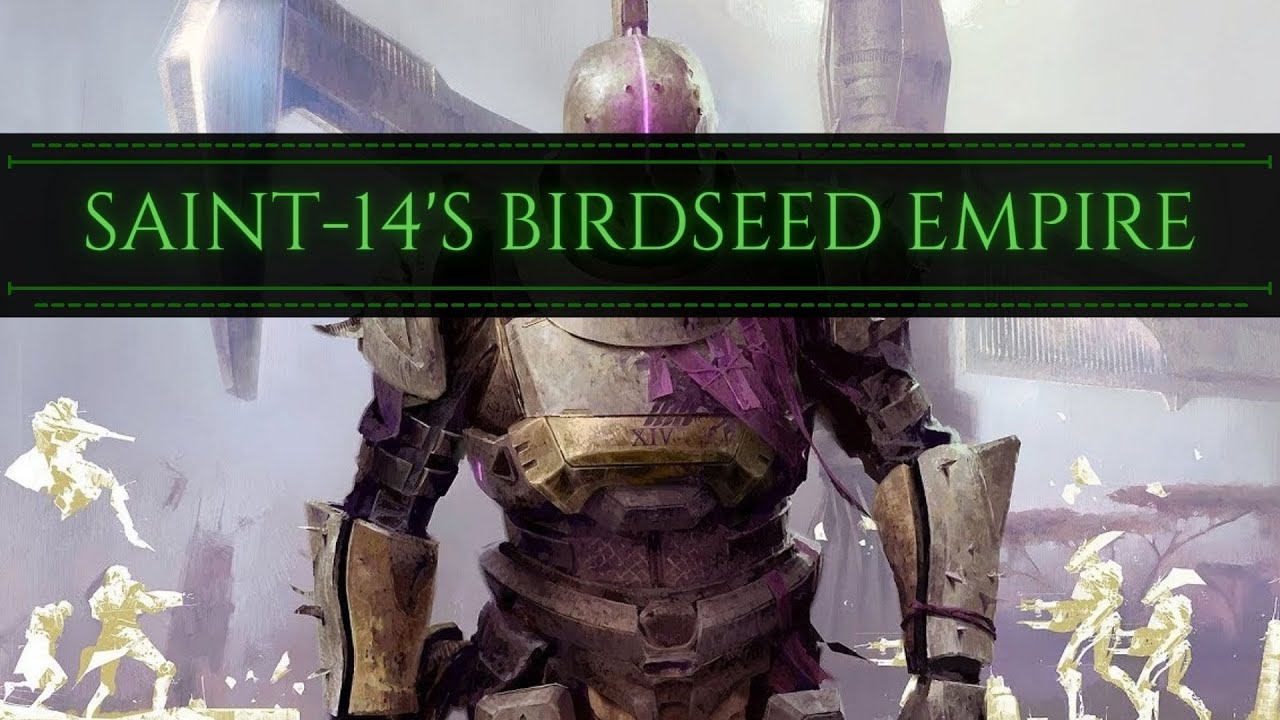 Destiny 2 | How Much Birdseed has Saint-14 Used? [Deepest Lore] #MOTW
